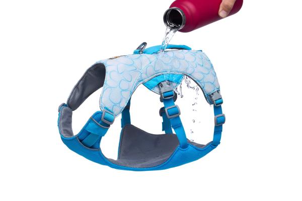 Ruffwear Swamp Cooler Harness Biolumin Blue Gr. M Ruffwear Swamp Cooler Harness Biolumin Blue Gr. M